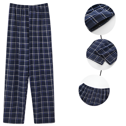 Men's Flannel Pyjama Bottoms 3-Pack