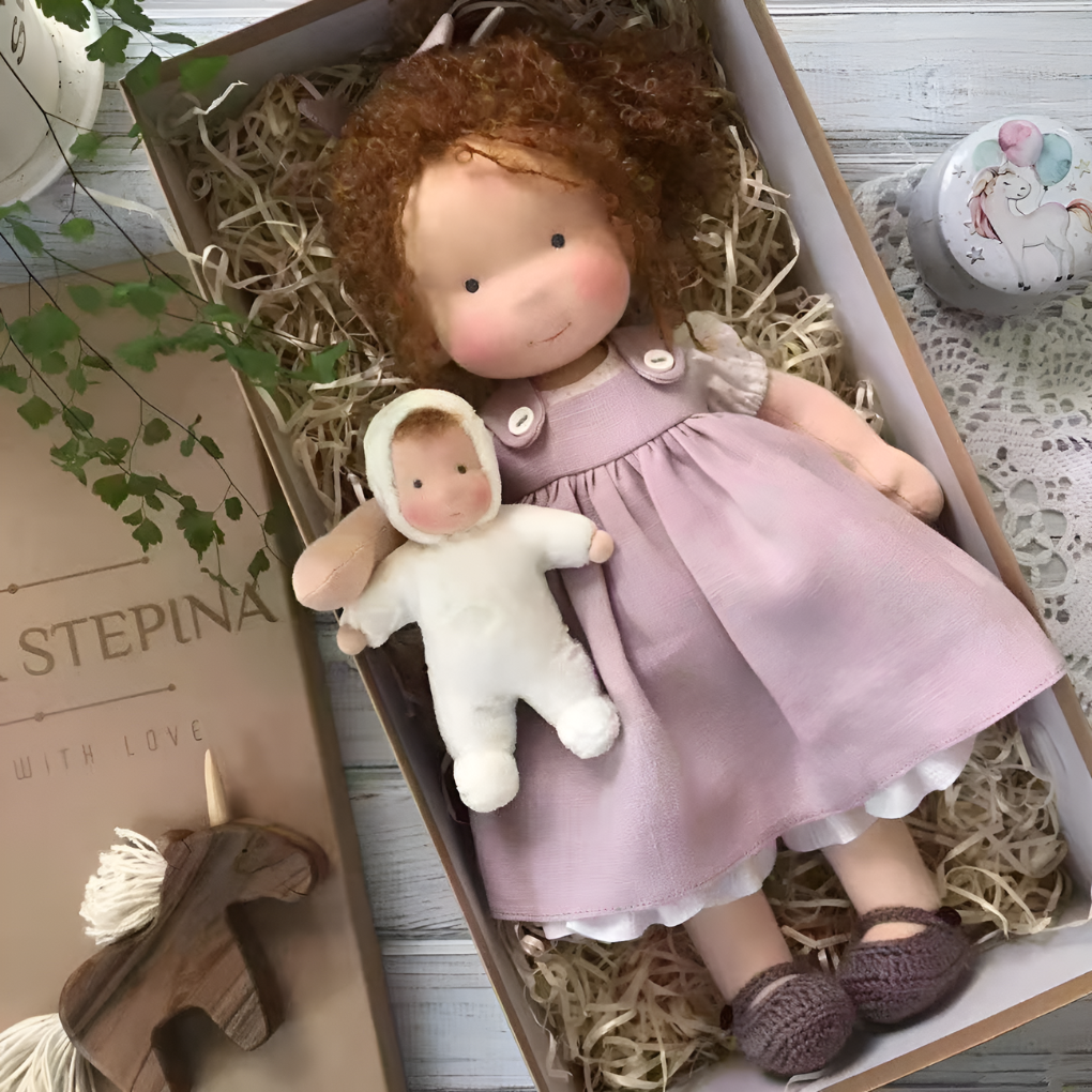 Waldorf Cuddly Doll Handmade