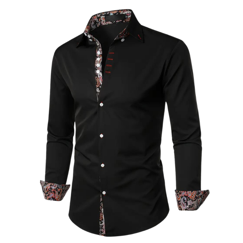 Men's Paisley Accent Shirt
