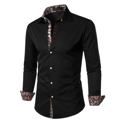 Men's Paisley Accent Shirt