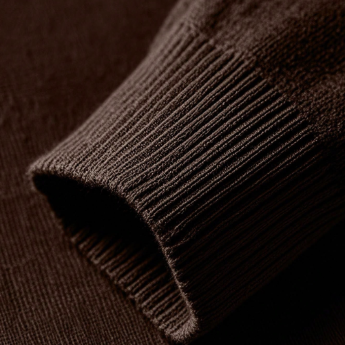 Men's Mock Neck Half Zip Knit Sweater
