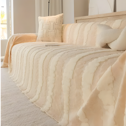 Sofa Blanket Plush Multifunctional Cover