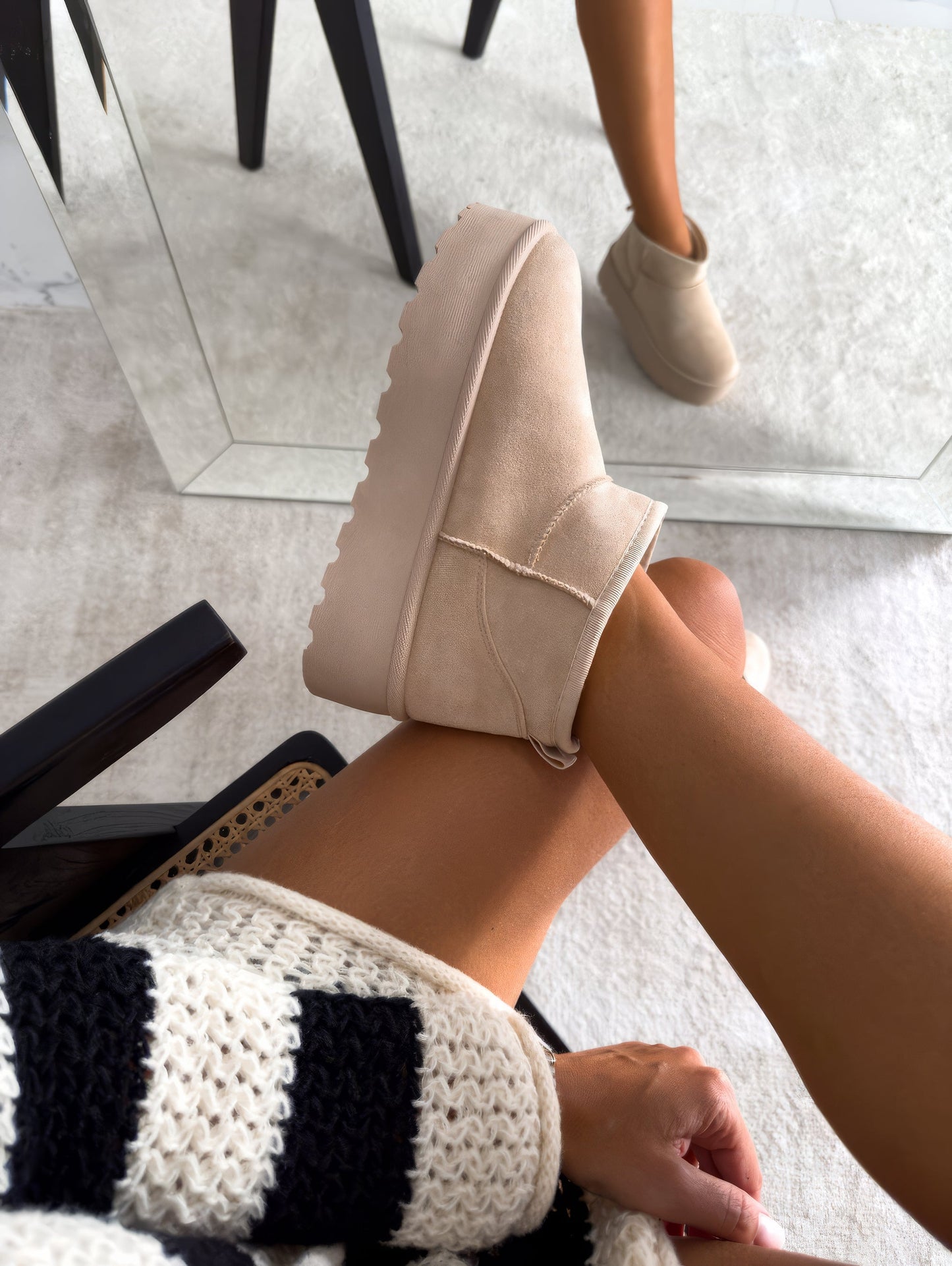 Women's Pull-On Platform Boots