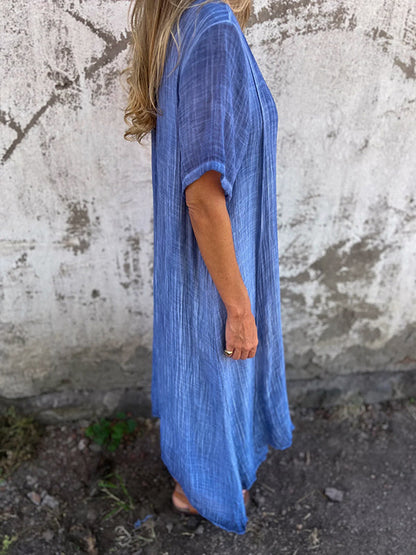 Women's Maxi Dress Flowy Garnet Cocktail