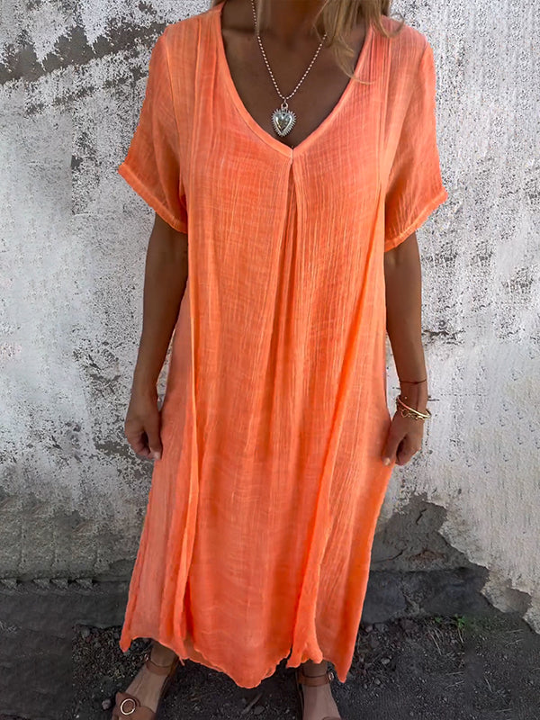 Women's Maxi Dress Flowy Garnet Cocktail