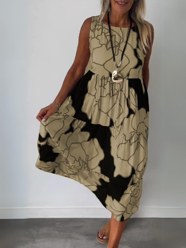 Colorful Garden Party Dress