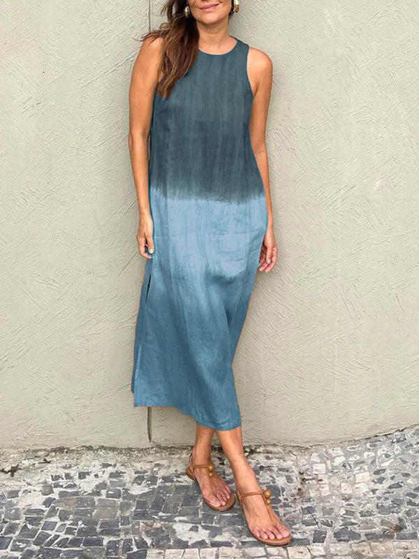 Colorful Boho Knee Length Dress