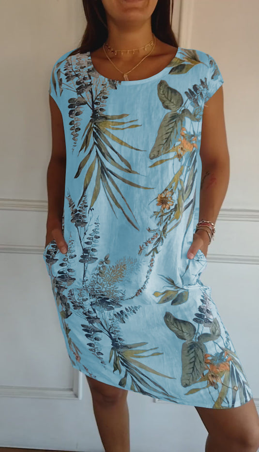Elegant Floral Sundress for Women