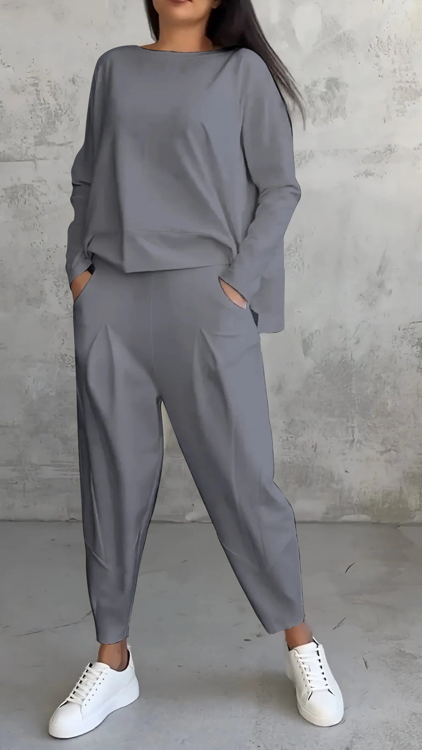 Comfy Women's 2 Piece Long Sleeve Loungewear Set