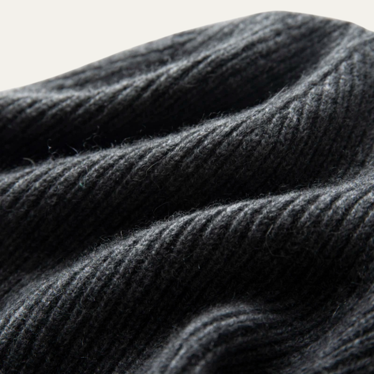 Men's Cashmere Beanie Soft Ribbed Knit
