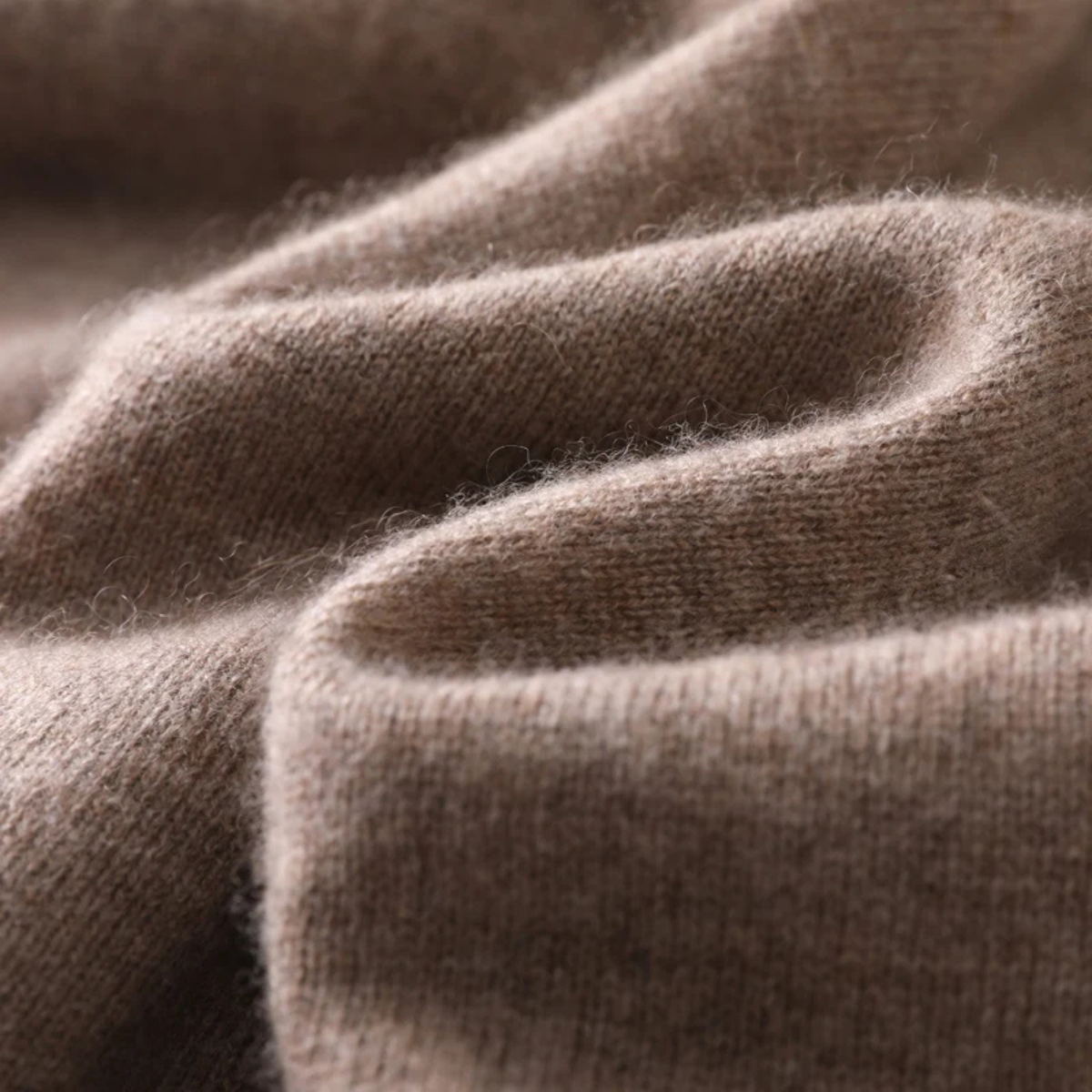 Men's Soft Wool Quarter Zip Sweater