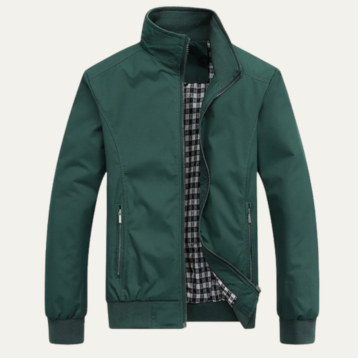 Men's Retro Windproof Mid Coat Lightweight