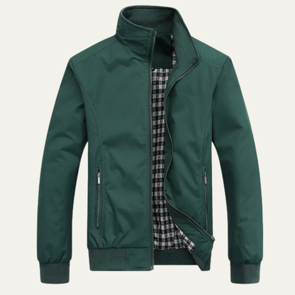 Men's Retro Windproof Mid Coat Lightweight