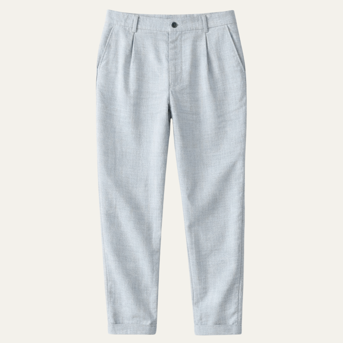 Men's Casual Beach Trousers Ankle Length With Pockets - VibreMode
