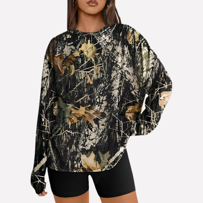 Women's Long Sleeve Oversized Shirt