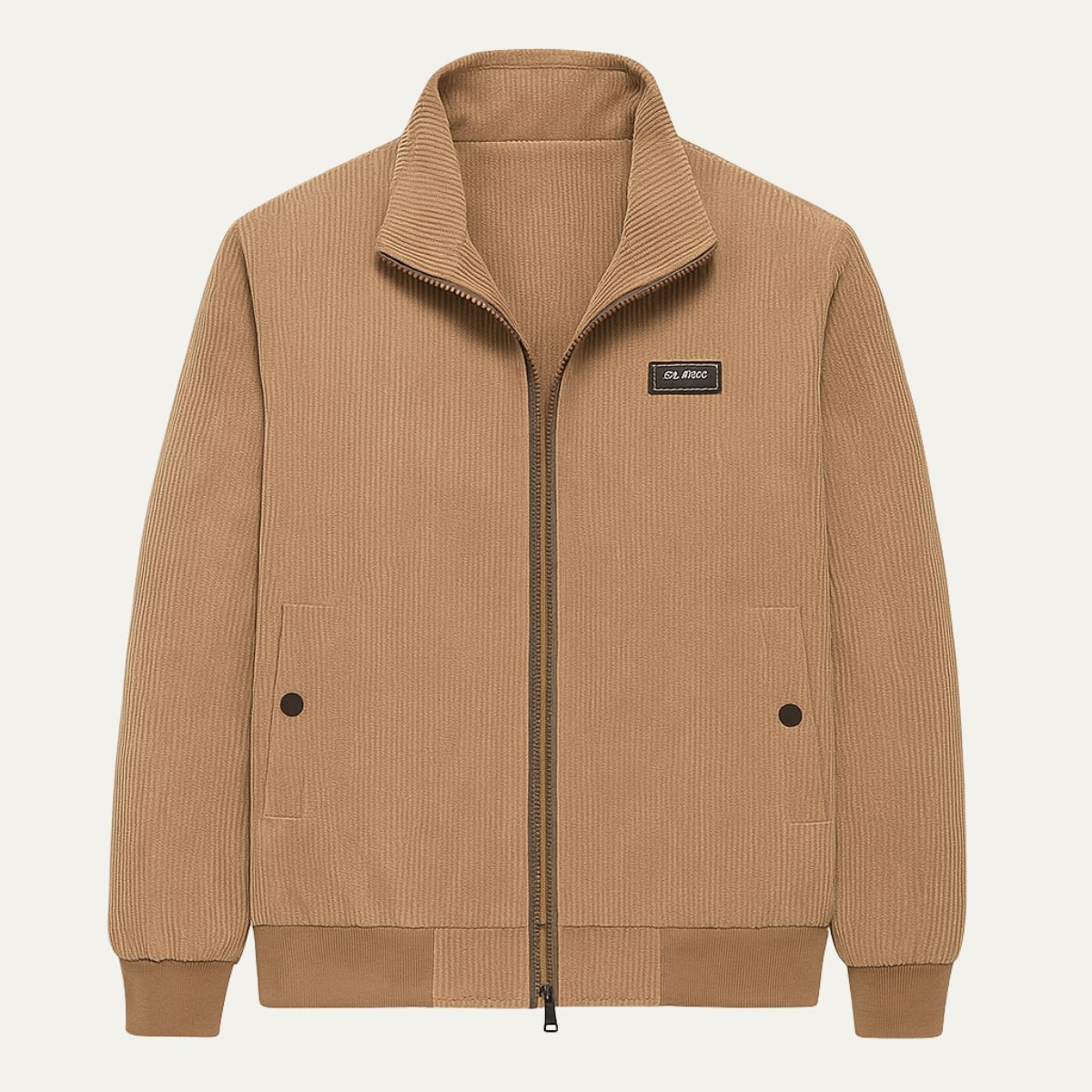 Mens Corduroy Jacket Fleece Lined Modern