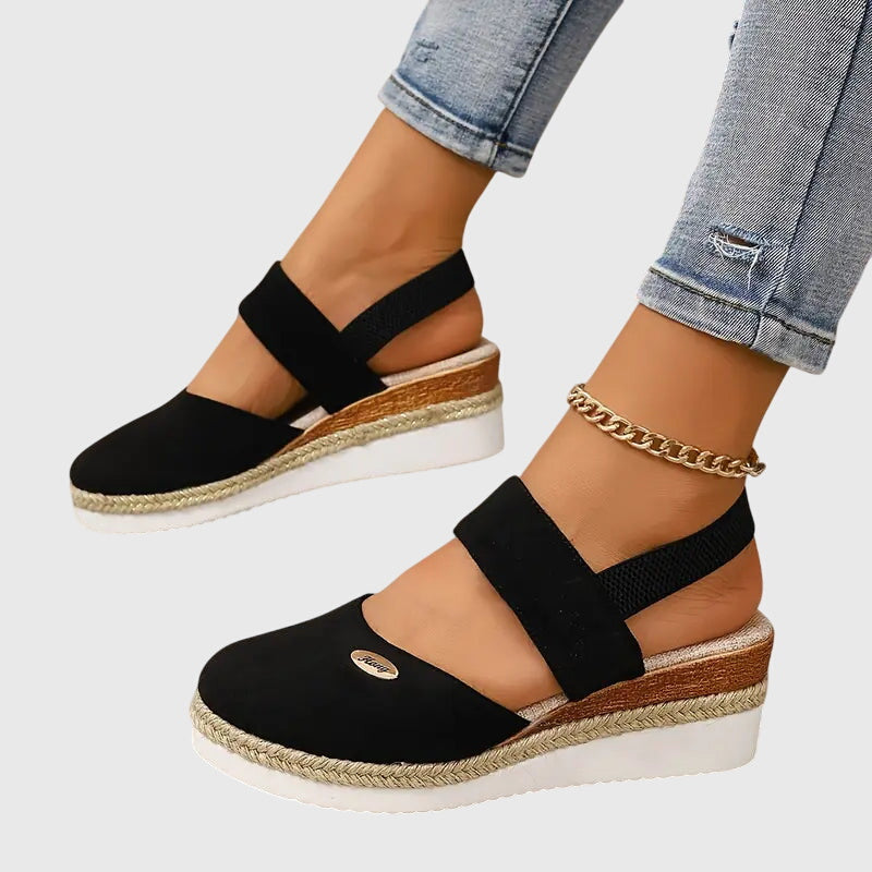Relaxed Fit Womens Summer Espadrille Sandals