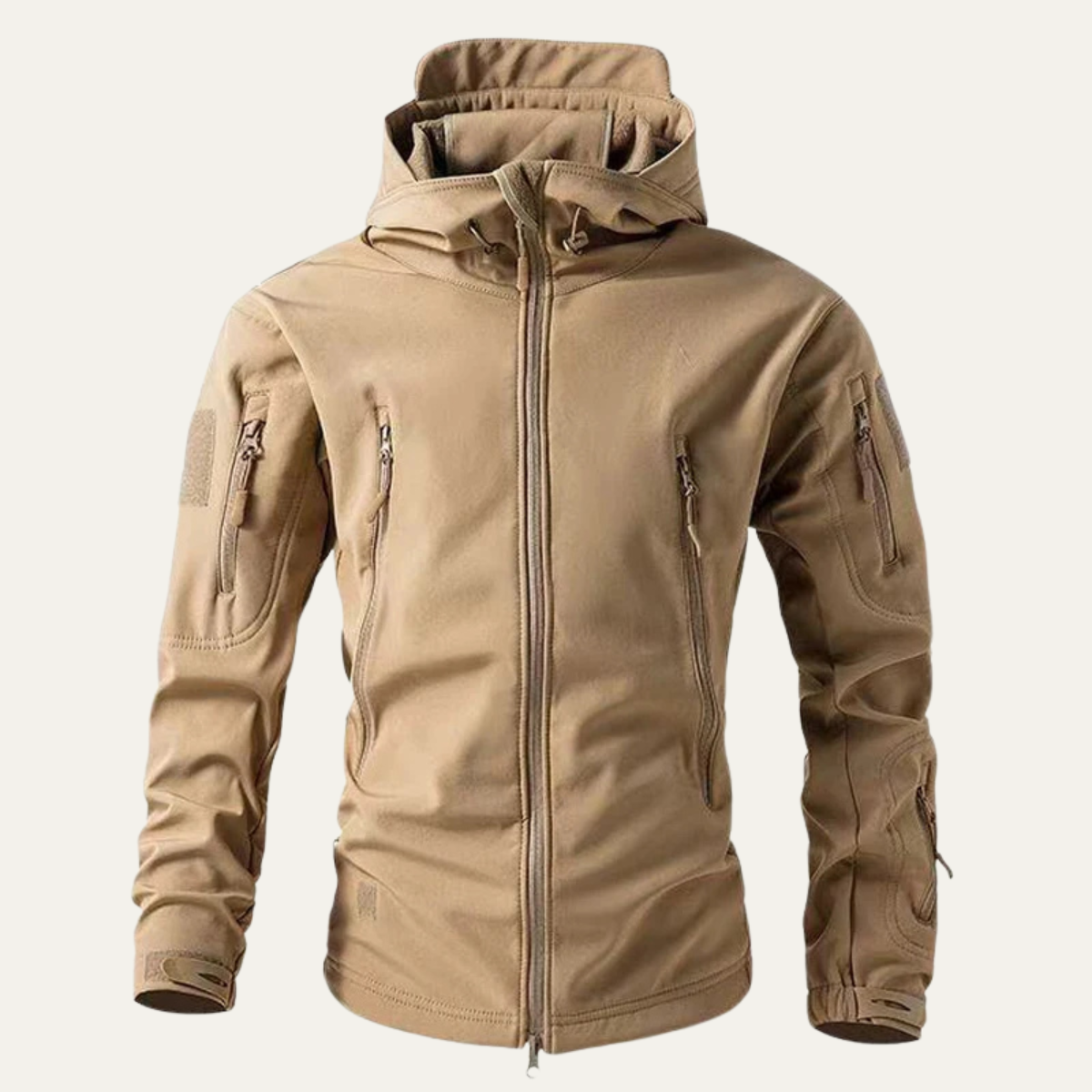 Men's Waterproof Tactical Jacket With Hood