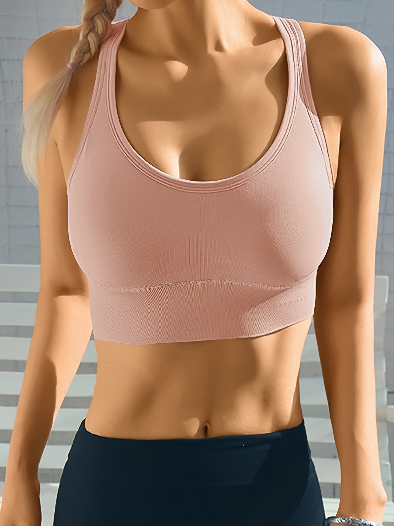 Women's Wireless Sports Bra Breathable Support - VibreMode