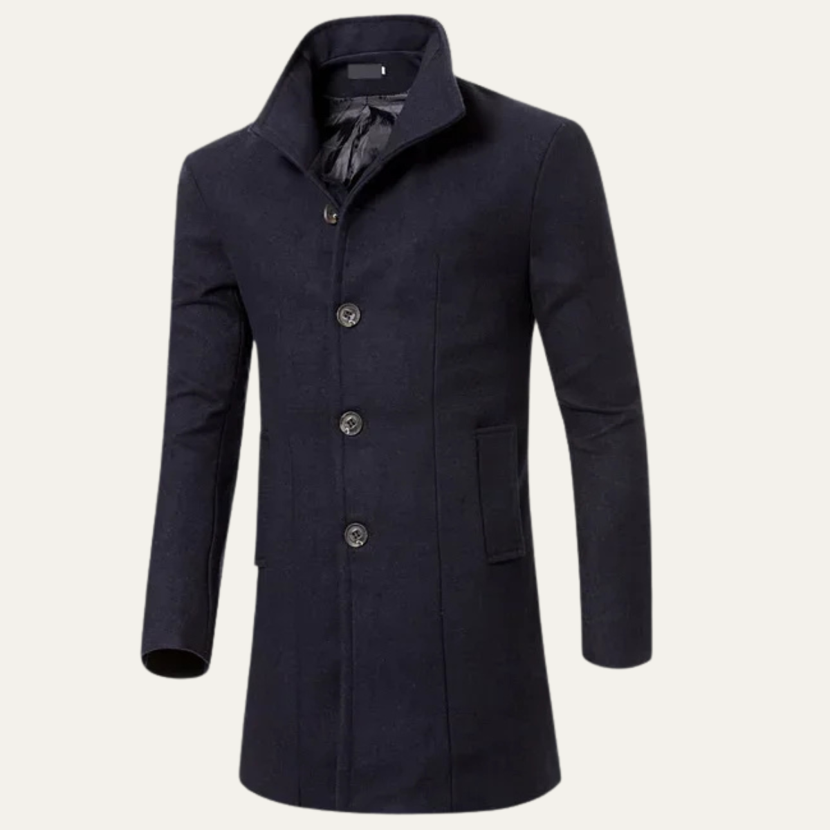 Men's Wool Blend Overcoat Smart Casual
