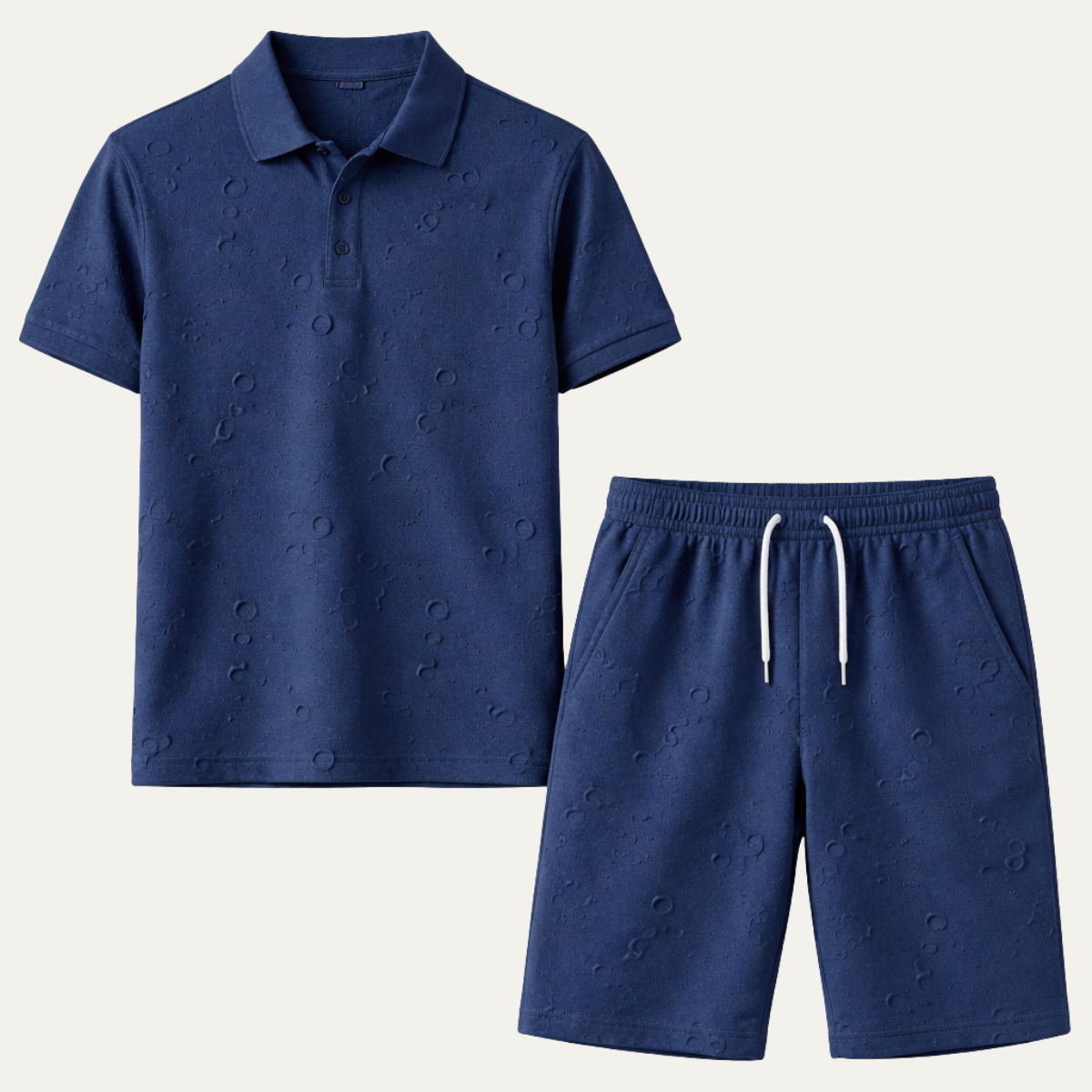 Men's Lightweight Beachwear Shirt And Shorts Set - VibreMode