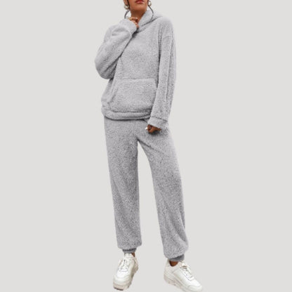 Soft Women's Spring Hoodie Loungewear Set