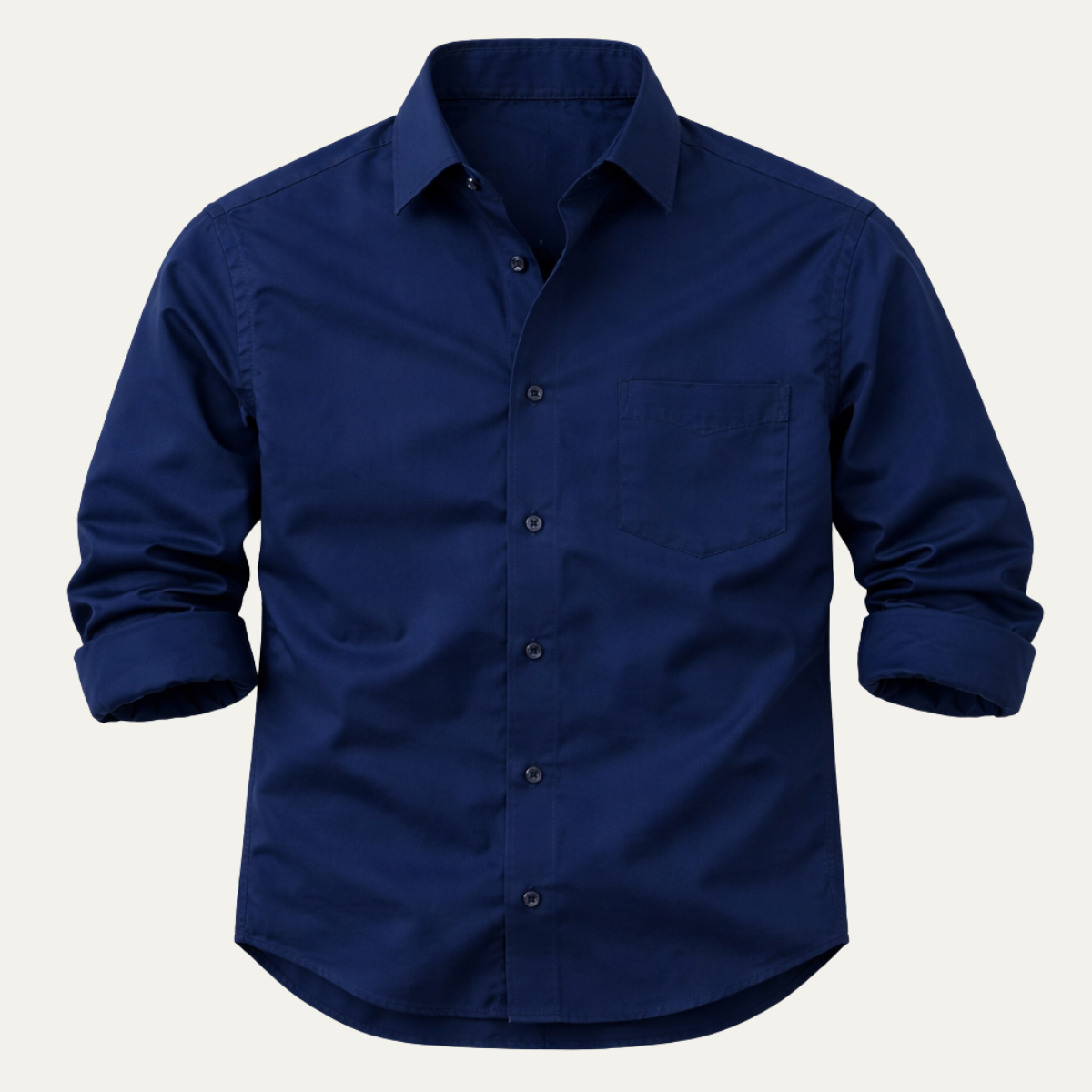 Men's Slim Fit Stretch Button Down Shirt - VibreMode