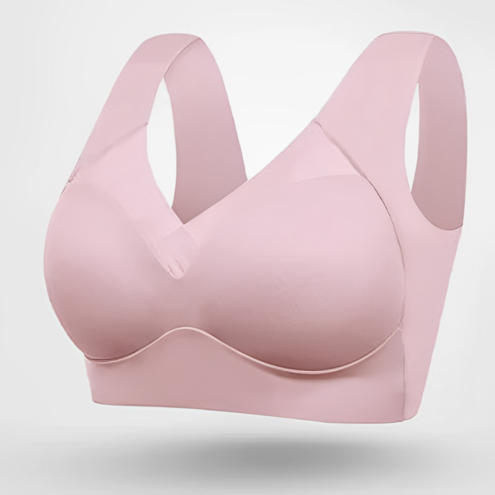 Women's Full Cup Wireless Bra Adjustable Strap