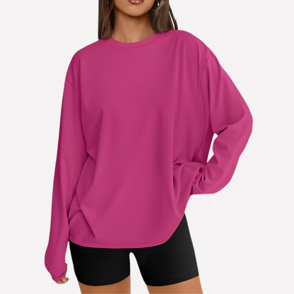 Women's Long Sleeve Oversized Shirt