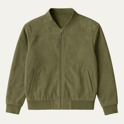 Men's Suede Modern Jacket - VibreMode