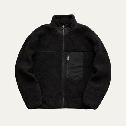 Men's Fleece Lined Wool Teddy Jacket