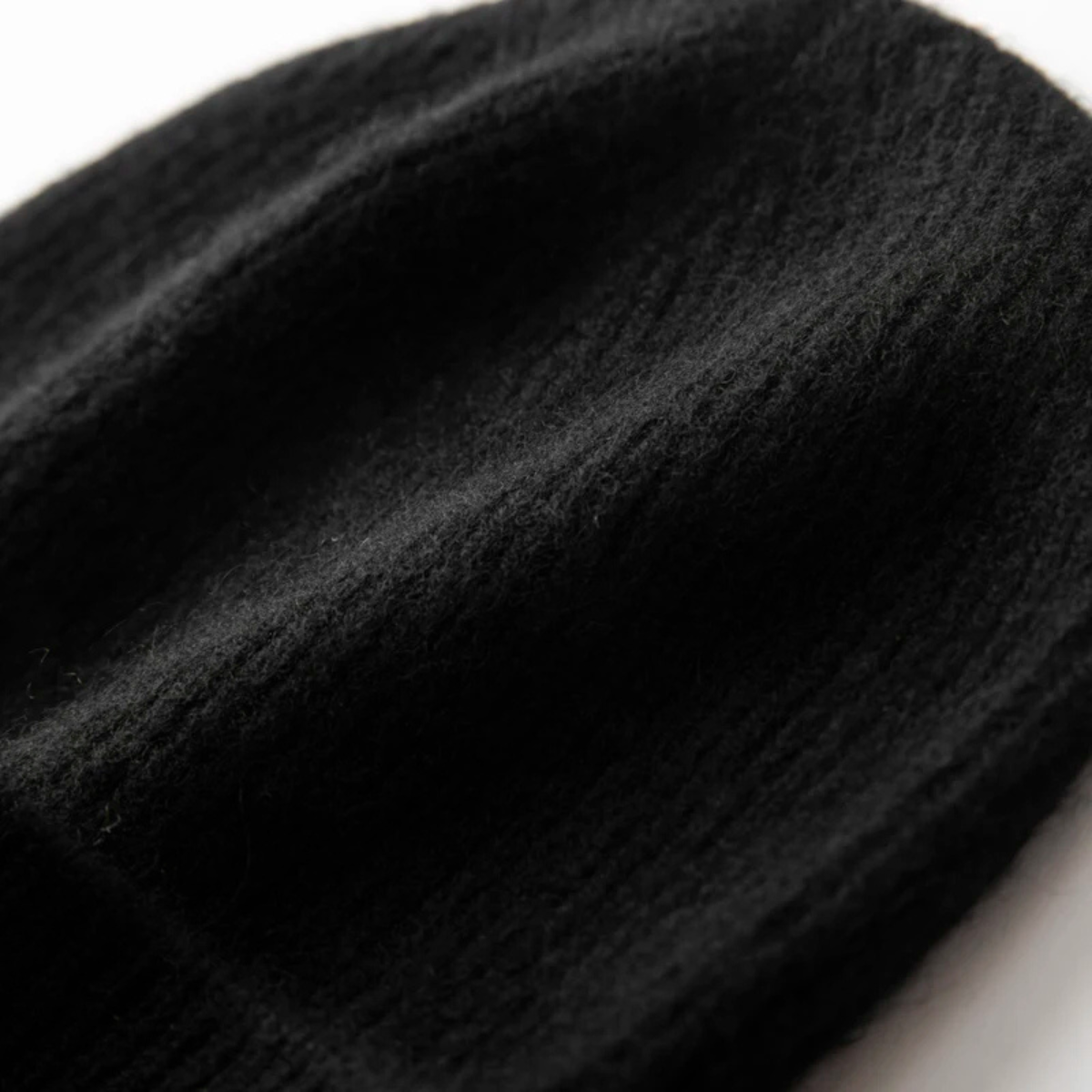 Men's Cashmere Beanie Soft Ribbed Knit