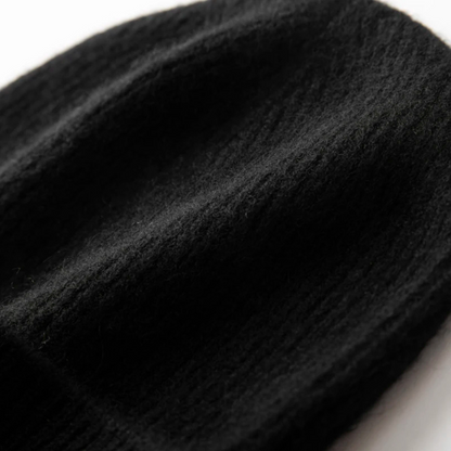 Men's Cashmere Beanie Soft Ribbed Knit