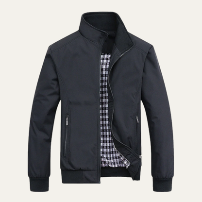 Men's Retro Windproof Mid Coat Lightweight