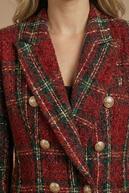 Classic Ladies Spring Tailored Blazer Jacket
