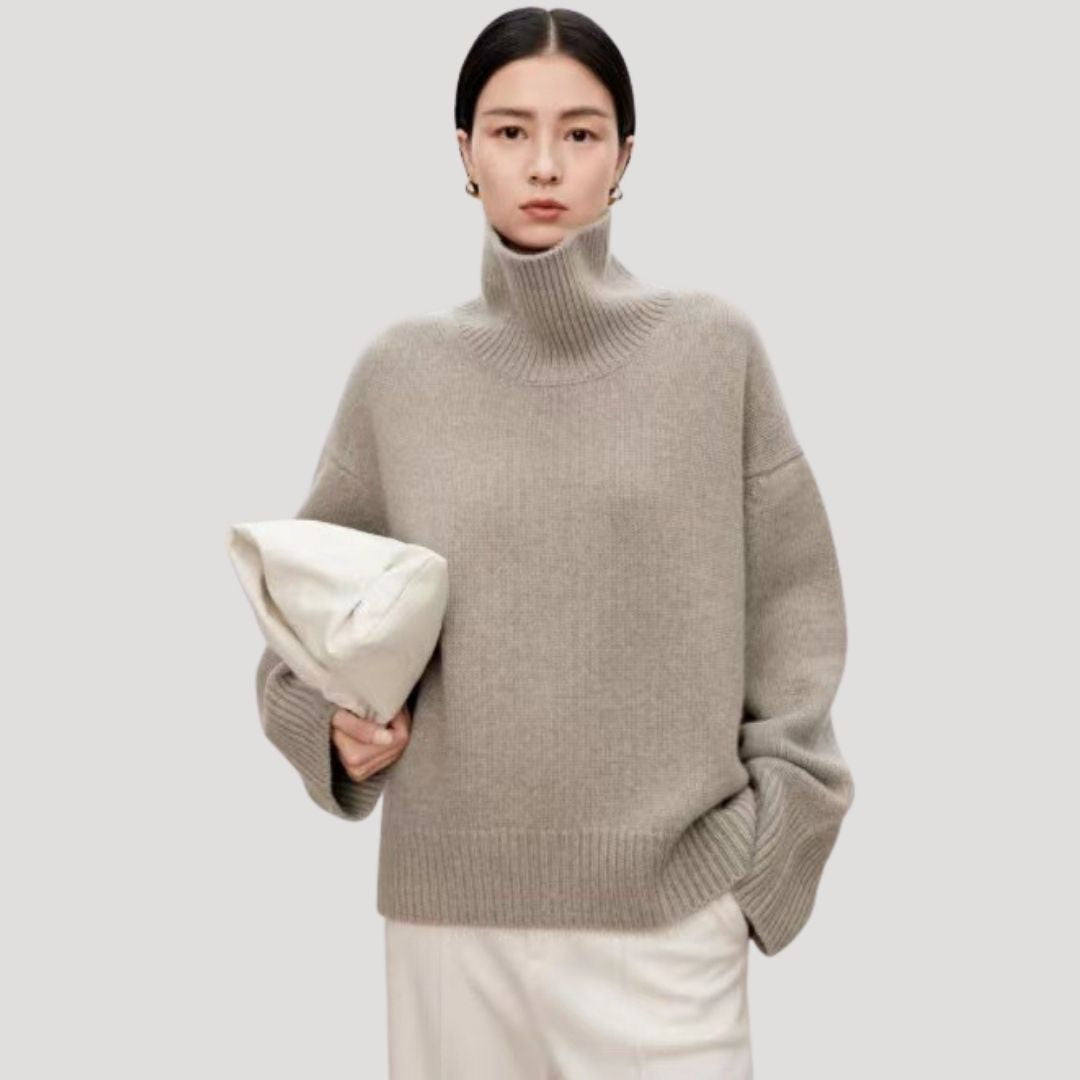 Casual Women's Lightweight Crew Neck Sweater