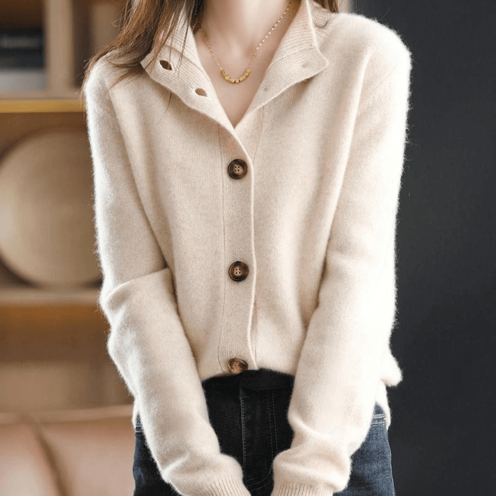Women's Button Cardigan - VibreMode