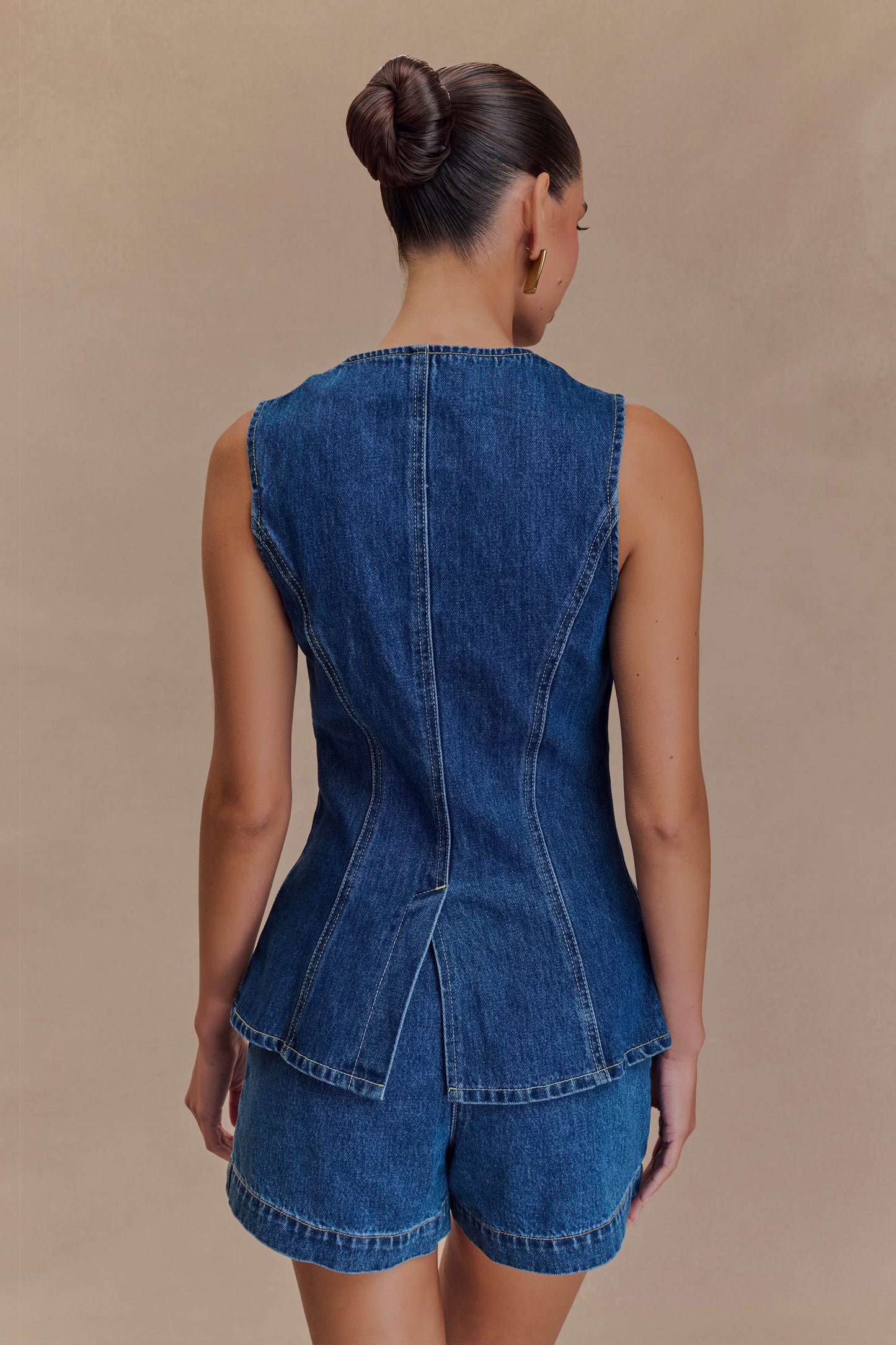 Fashionable Women's 2 Piece Denim Outfit