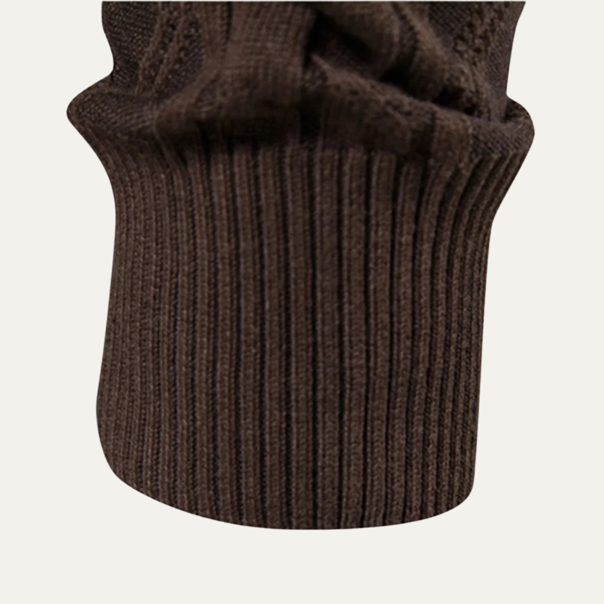 Brecon Men's Cable Knit Cardigan Button Front