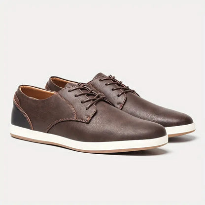 Premium Leather Low Top Shoes