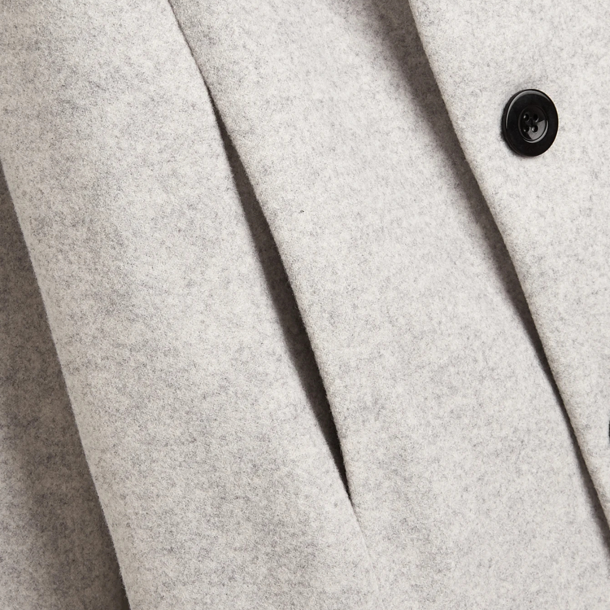 Torino Men's Wool Blend Overcoat Thick Winter Coat