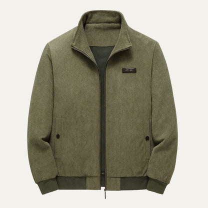 Mens Corduroy Jacket Fleece Lined Modern - VibreMode