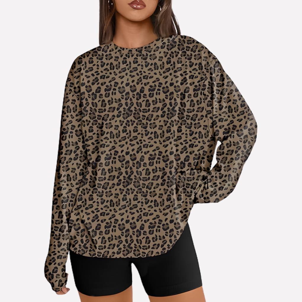 Women's Long Sleeve Oversized Shirt