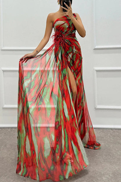 Women's Maxi Dress Floral Wedding Guest