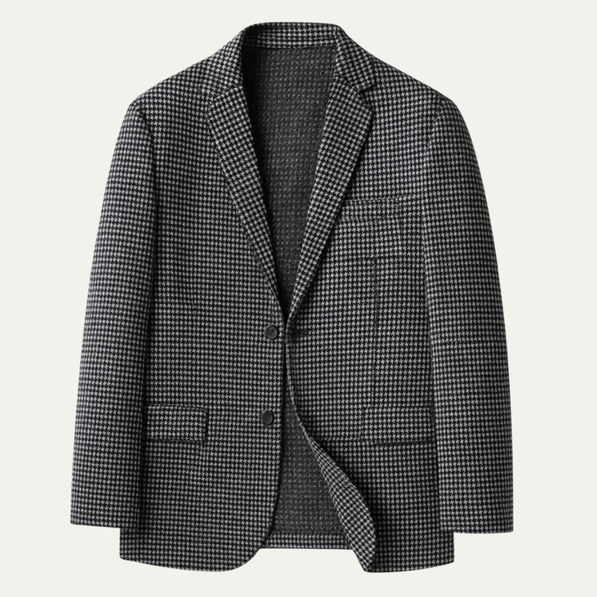 Men's Checkered Business Jacket - VibreMode