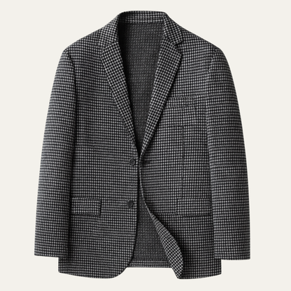 Men's Checkered Business Jacket - VibreMode