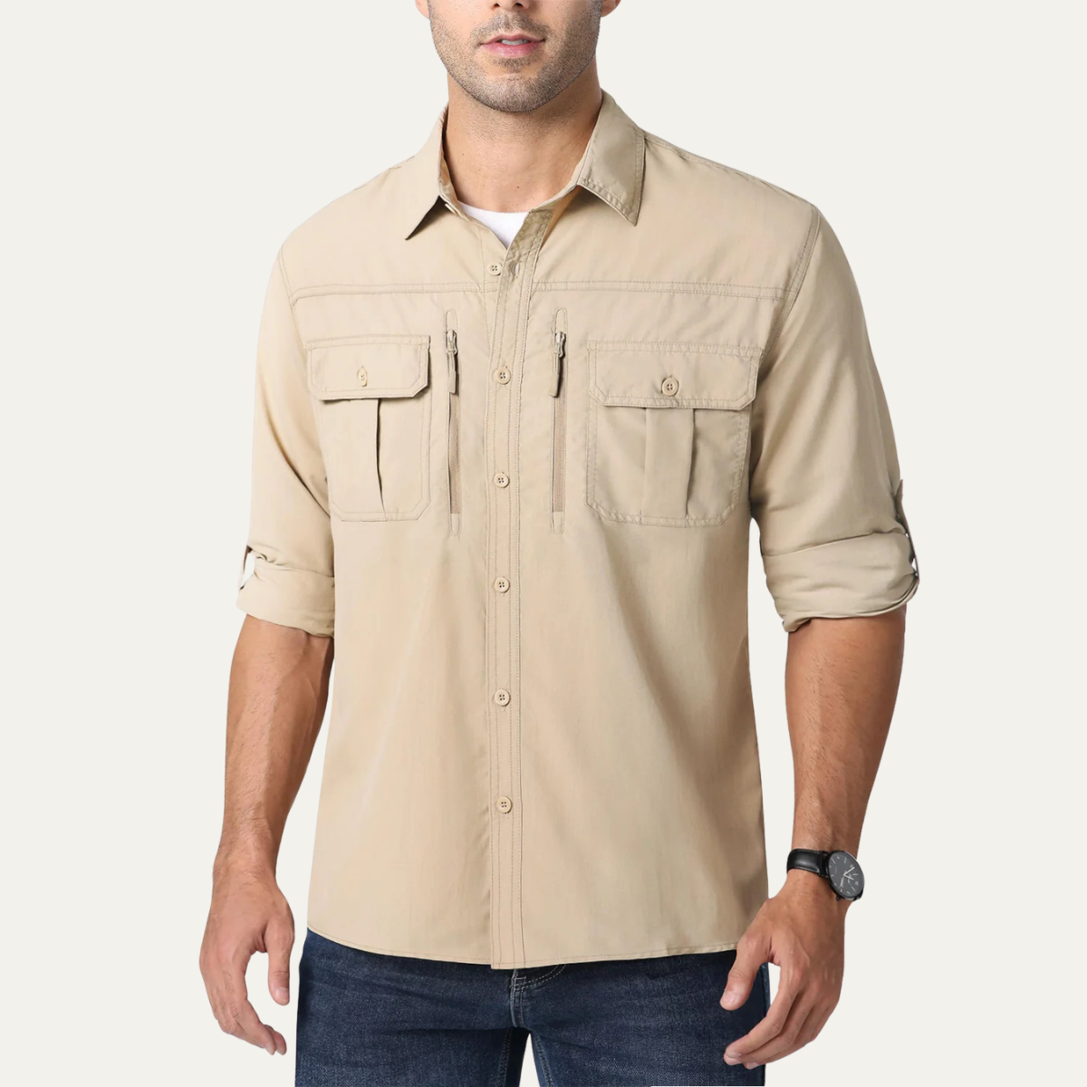 Men's Hiking Shirt Quick Dry UV Protection
