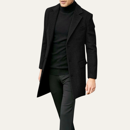 Men's Long Winter Coat Casual
