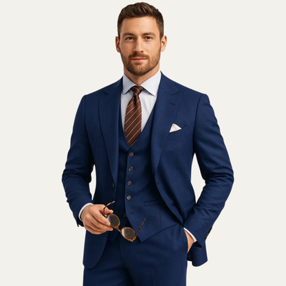 Men's 3 Piece Suit Blazer Waistcoat Trousers