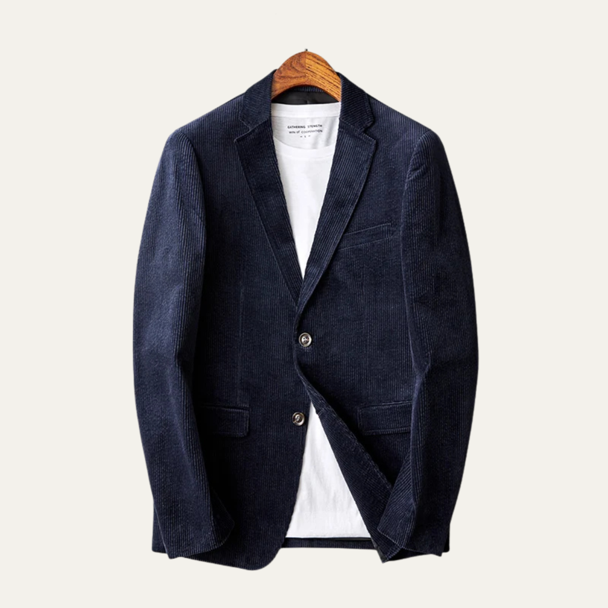 Men's Slim Fit Corduroy Blazer